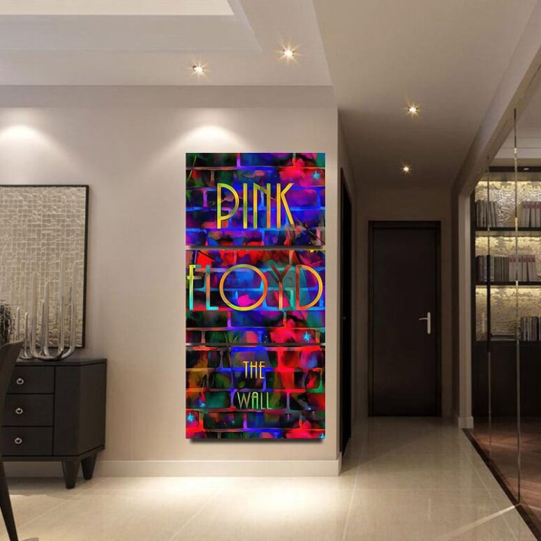 Pink Floyd The Wall Water Painting Canvas HD Pink Floyd The Wall Water Painting Canvas HD