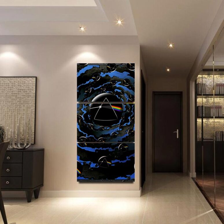 Good bye Blue Sky - Dark Side Of the Moon Pink Floyd Canvas