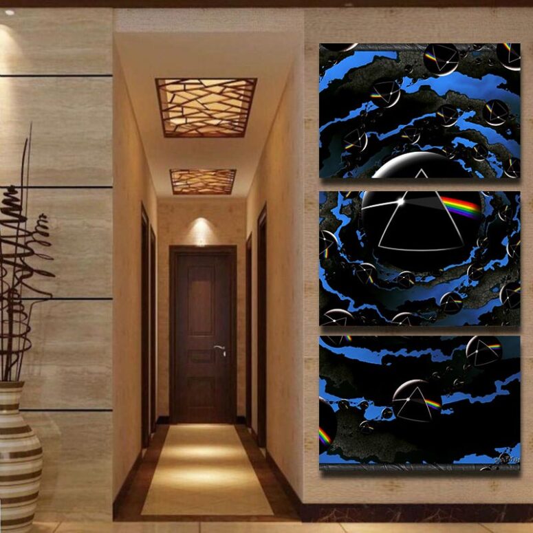 Good bye Blue Sky - Dark Side Of the Moon Pink Floyd Canvas