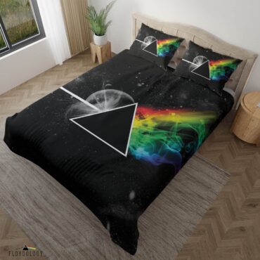 Pink Floyd Dark Side Of The Moon Colorful Bedding Set Pink Floyd Dark Side Of The Moon Colorful Bedding Set