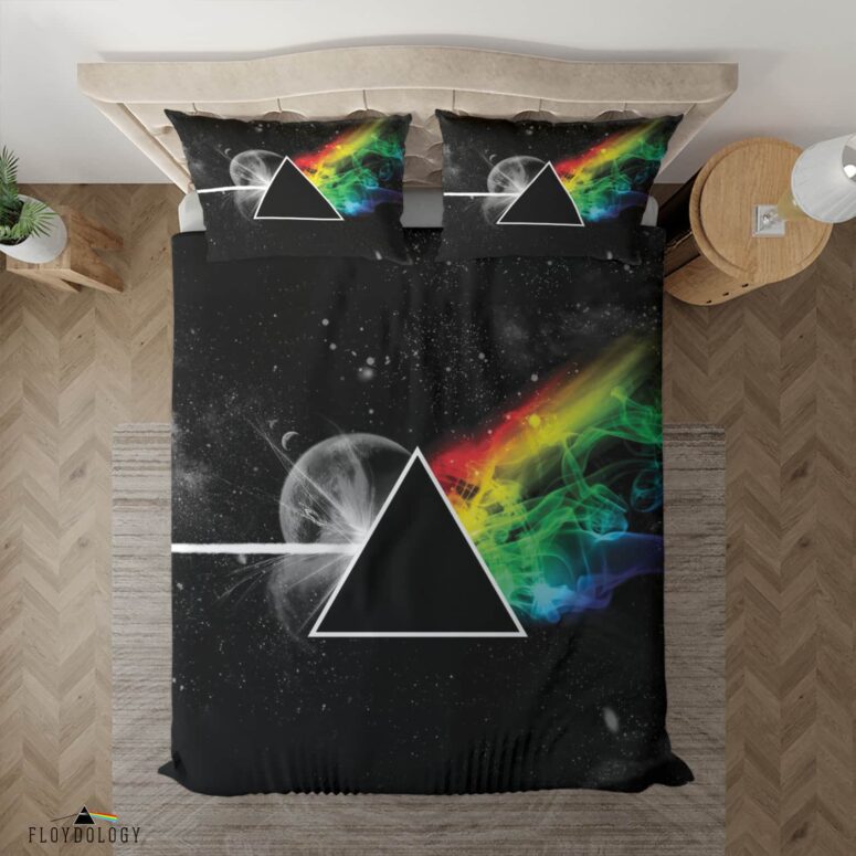 Pink Floyd Dark Side Of The Moon Colorful Bedding Set