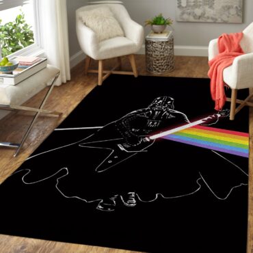 The Darth Side Of The Moon Pink Floyd Rug The Darth Side Of The Moon Pink Floyd Rug