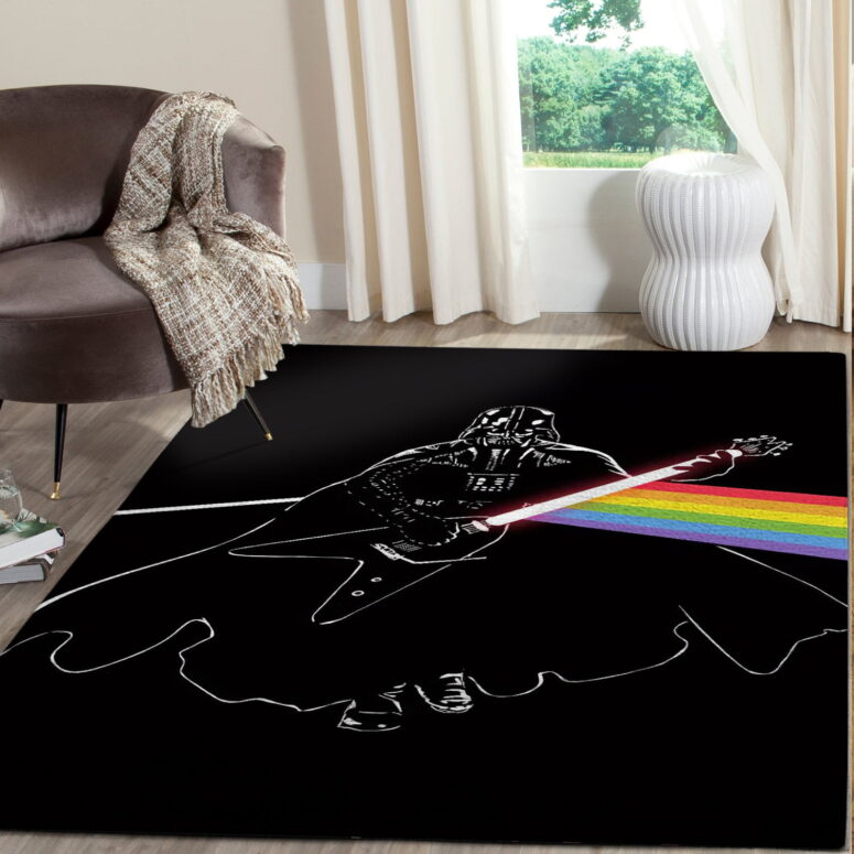 The Darth Side Of The Moon Pink Floyd Rug