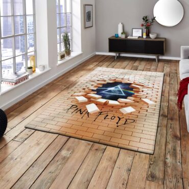 3D Pink Floyd Dark Side Of Moon The Wall Rug