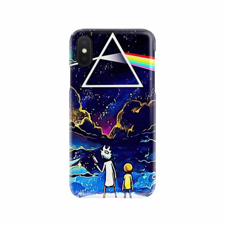 Rick and Morty Looking to DSOTM Pink Floyd Phone Case Rick and Morty Looking to DSOTM Pink Floyd Phone Case