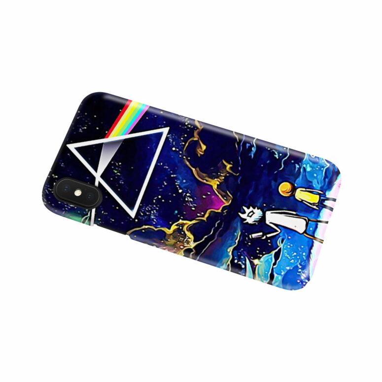 Rick and Morty Looking to DSOTM Pink Floyd Phone Case Rick and Morty Looking to DSOTM Pink Floyd Phone Case