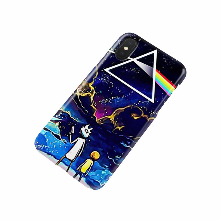 Rick and Morty Looking to DSOTM Pink Floyd Phone Case Rick and Morty Looking to DSOTM Pink Floyd Phone Case