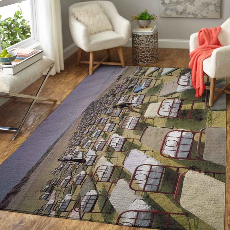 Pink Floyd A Momentary Lapse of Reason Cartoon Rug Pink Floyd A Momentary Lapse of Reason Cartoon Rug