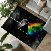 Dark Side Of Moon Galaxy Pink Floyd Rug 1 - OtherBrick