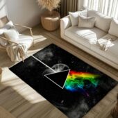 Dark Side Of Moon Galaxy Pink Floyd Rug 2 - OtherBrick
