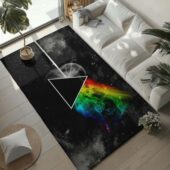 Dark Side Of Moon Galaxy Pink Floyd Rug 3 - OtherBrick