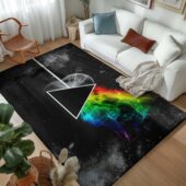 Dark Side Of Moon Galaxy Pink Floyd Rug 5 - OtherBrick