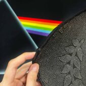 Dark Side Of Moon Prism Rainbow Pink Floyd Rug 03 - OtherBrick