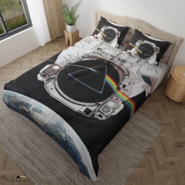 Pink Floyd Astronaut Dark Side Of The Moon Pink Floyd Bedding Set