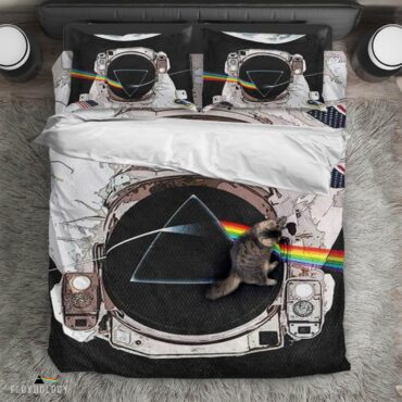 Pink Floyd Astronaut Dark Side Of The Moon Pink Floyd Bedding Set