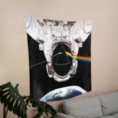 Pink Floyd Astronaut Dark Side Of The Moon Pink Floyd Tapestry Tpt L2 - OtherBrick