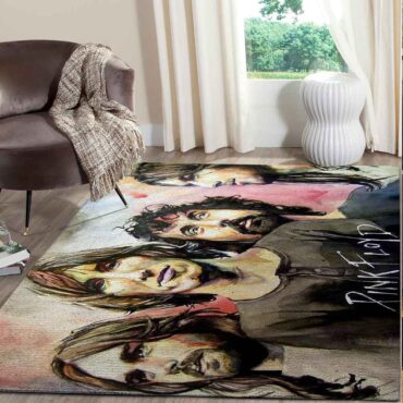 Pink Floyd Band Colorful Rug
