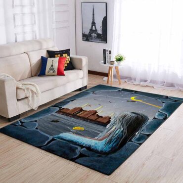 Pink Floyd Girl In Castle Rug