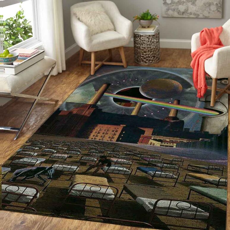 Pink Floyd Stone Headsz Dark Side Of Moon Rug