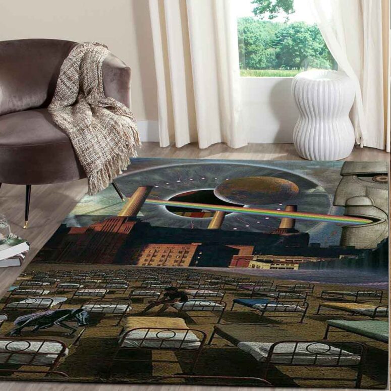 Pink Floyd Stone Headsz Dark Side Of Moon Rug