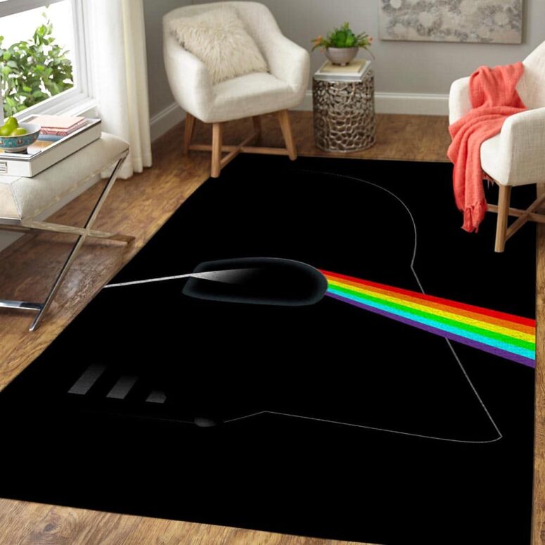 Pink Floyd The Darth Side Of The Moon Rug Pink Floyd The Darth Side Of The Moon Rug