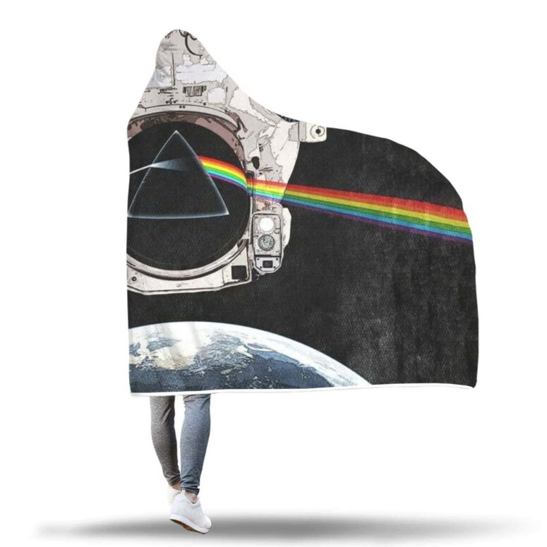 Pink Floyd Astronaut Dark Side Of The Moon Pink Floyd Hooded Blanket Pink Floyd Astronaut Dark Side Of The Moon Pink Floyd Hooded Blanket