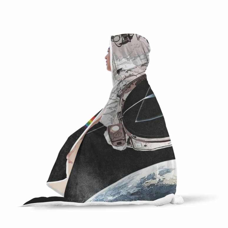 Pink Floyd Astronaut Dark Side Of The Moon Pink Floyd Hooded Blanket Pink Floyd Astronaut Dark Side Of The Moon Pink Floyd Hooded Blanket