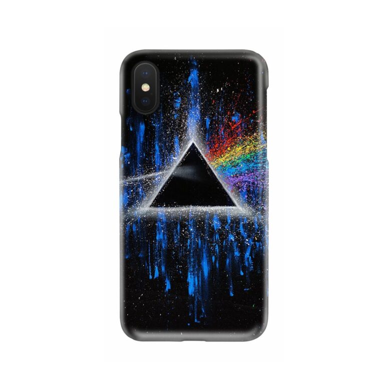 Pink Floyd Dark Side Of Moon Art Blue Phone Case