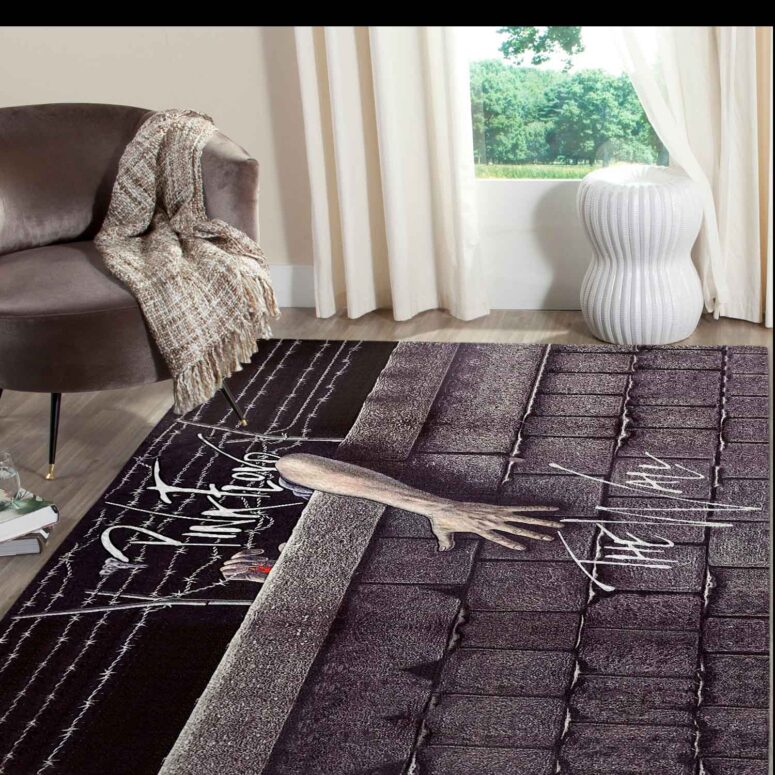 Pink Floyd The Wall Art Vintage Rug