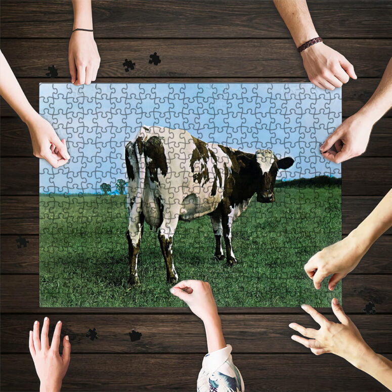 Atom Heart Mother Pink Floyd Puzzle Atom Heart Mother Pink Floyd Puzzle