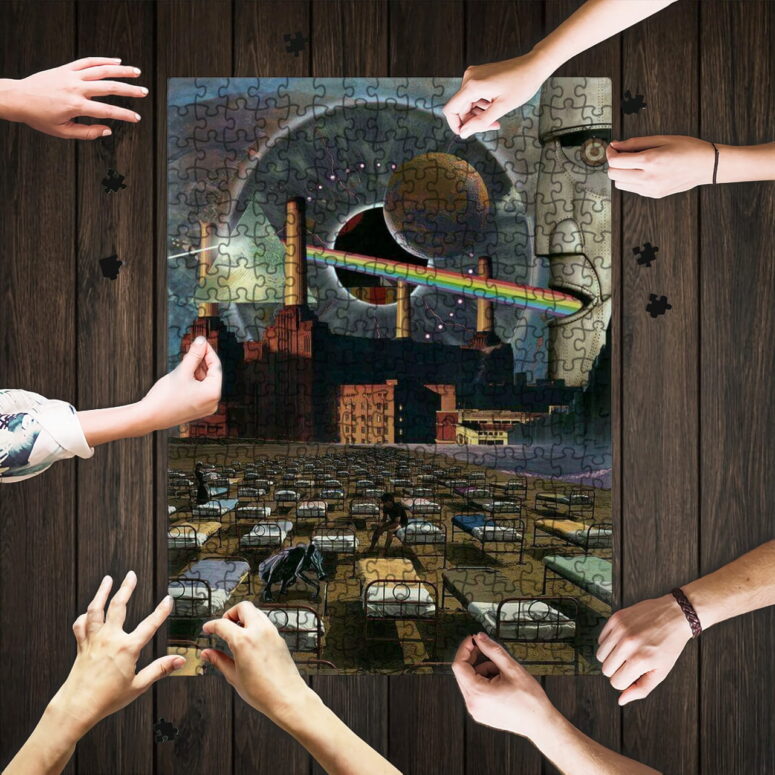 A Momentary Lapse Of Reason Pink Floyd Wooden Puzzle A Momentary Lapse Of Reason Pink Floyd Wooden Puzzle