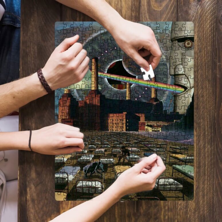 A Momentary Lapse Of Reason Pink Floyd Wooden Puzzle A Momentary Lapse Of Reason Pink Floyd Wooden Puzzle