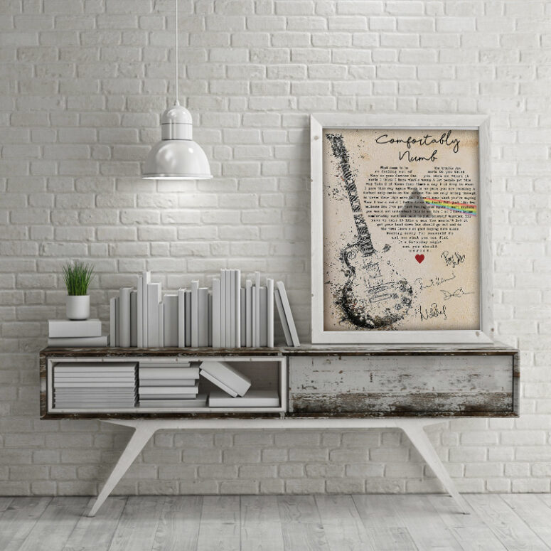 Comfortably Numb Lyrics Pink Floyd Canvas