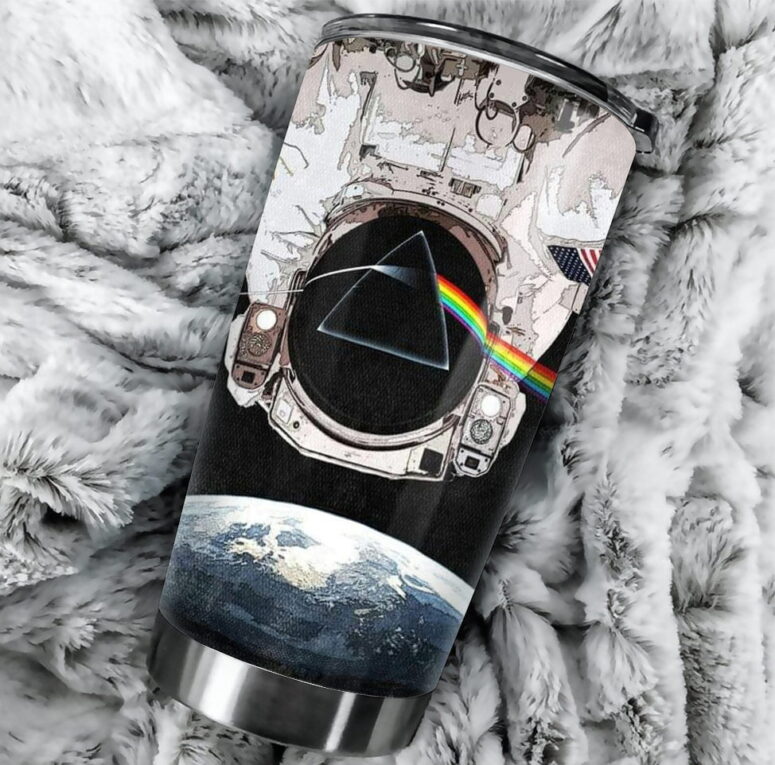 Dark Side Of The Moon Astronaut Stainless Steel Pink Floyd Tumbler Cup Dark Side Of The Moon Astronaut Stainless Steel Pink Floyd Tumbler Cup