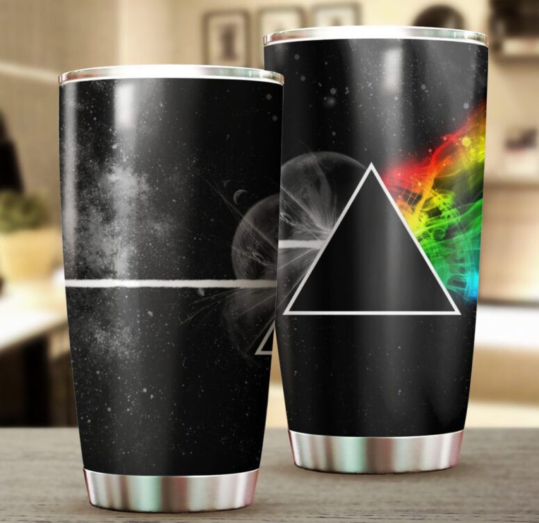 Dark Side Of the Moon in Space Stainless Steel Pink Floyd Tumbler Cup Dark Side Of the Moon in Space Stainless Steel Pink Floyd Tumbler Cup