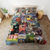 Pink Floyd Artwork Collage Bedding Sets 1 - OtherBrick