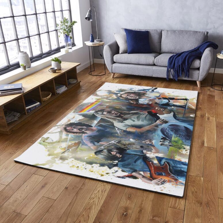 Pink Floyd OilPaint Artwork Rug