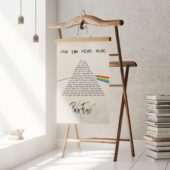 Wish You Were Here Lyric Dsotm Poster2 - OtherBrick