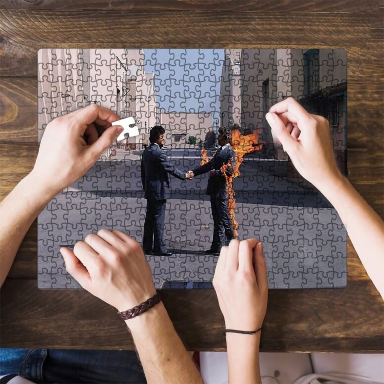 Wish You Were Here Pink Floyd Puzzle Wish You Were Here Pink Floyd Puzzle