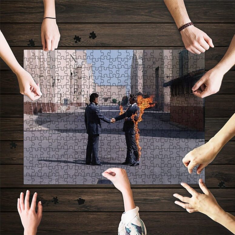 Wish You Were Here Pink Floyd Puzzle Wish You Were Here Pink Floyd Puzzle