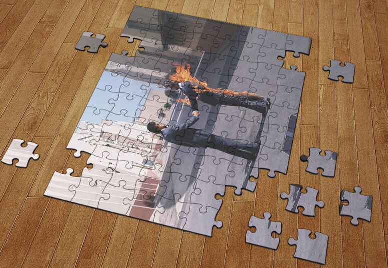 Wish You Were Here Pink Floyd Puzzle Wish You Were Here Pink Floyd Puzzle