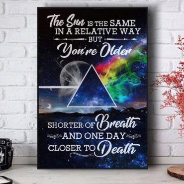 Time The Sun Is The Same In A Relative Way Pink Floyd Canvas