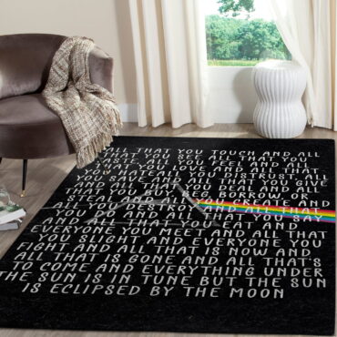 All that you touch and all that you see - Eclipse Lyrics Pink Floyd Rug