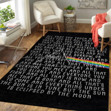 All that you touch and all that you see - Eclipse Lyrics Pink Floyd Rug