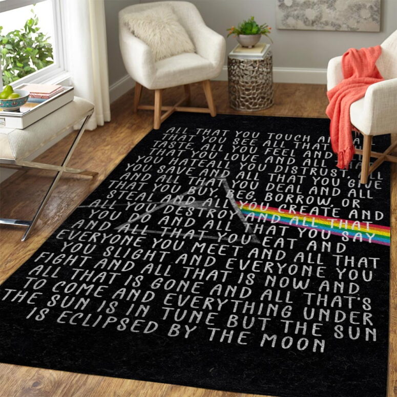 All that you touch and all that you see - Eclipse Lyrics Pink Floyd Rug