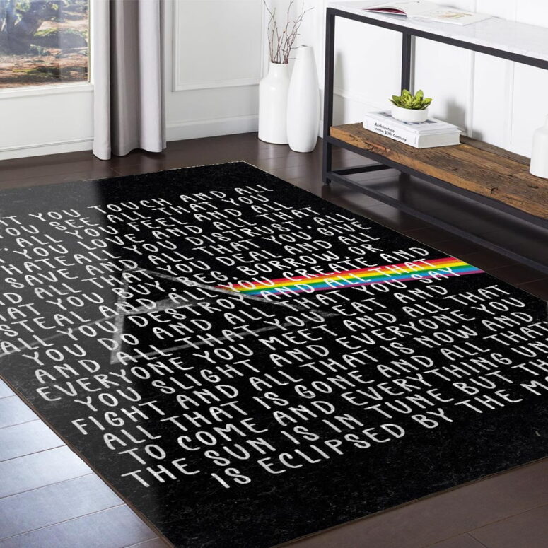 All that you touch and all that you see - Eclipse Lyrics Pink Floyd Rug