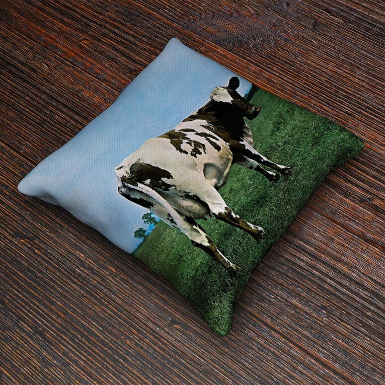 Atom Heart Mother  Pink Floyd Cushion Pillow