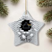 Brick In The Wall 3d – Pink Floyd Ceramic Ornament Star Mk 1 - OtherBrick