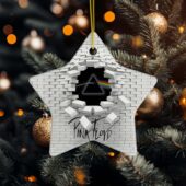 Brick In The Wall 3d – Pink Floyd Ceramic Ornament Star Mk 2 - OtherBrick