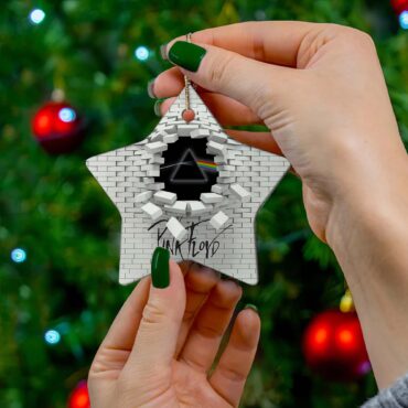 Brick In The Wall 3D - Pink Floyd Ceramic Ornament